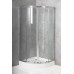 Душевой уголок BelBagno Due 80х80х190 DUE-R-2-80-C-Cr профиль хром, стекло прозрачное