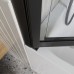 Шторка для ванны BelBagno Luce 80x145 LUCE-VF-11-80/145-C-NERO профиль черный/матовый, стекло прозрачное