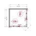 Душевой уголок BelBagno Marino 90x90x195 MARINO-A-2-90-C-CR профиль хром, стекло прозрачное