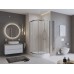 Душевой уголок BelBagno Uno 100x100x195 UNO-195-R-2-100-C-Cr профиль хром, стекло прозрачное