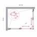 Душевой уголок BelBagno Luce 100x80х195 LUCE-AH-2-100/80-C-Cr профиль хром, стекло прозрачное