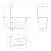 Чаша унитаза BelBagno Flay-Tor BB2149CP-TOR/SC безободковый с микролифтом, смыв TORNADO