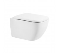 Унитаз подвесной BelBagno Alpina BB10100CHR/SC безободковый с микролифтом