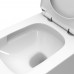 Унитаз подвесной BelBagno Due-Tor BB5171CH-TOR/SC безободковый с микролифтом, смыв TORNADO