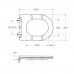 Унитаз подвесной BelBagno Senso-Tor BB017CH-TOR/SC безободковый с микролифтом, смыв TORNADO