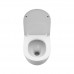 Унитаз подвесной BelBagno Uno-Tor BB5177CH-TOR/SC безободковый, с микролифтом, смыв TORNADO