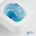 Унитаз подвесной BelBagno Luce BB076CH-TOR/SC безободковый с микролифтом, смыв TORNADO