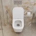 Унитаз подвесной BelBagno Ardente-Tor BB520CH-TOR/SC безободковый с микролифтом, смыв TORNADO