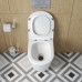 Унитаз подвесной BelBagno Tre-Tor BB5180CH-TOR/SC безободковый с микролифтом, смыв TORNADO