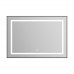 Зеркало BelBagno Kraft 98,5x68,5 SPC-KRAFT-985-685-TCH-WARM-NERO с сенсором и подогревом, в алюминиевой раме