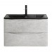 Тумба под раковину BelBagno Acqua ACQUA-800-2C-SO-CVG подвесная, Cemento Verona Grigio