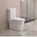 Унитаз-моноблок BelBagno Tre-Tor BB673CP-MN-TOR/SC безободковый с микролифтом, смыв TORNADO