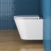 Унитаз подвесной BelBagno Tre BB8001CHR/SC безободковый, крышка-сиденье с микролифтом в комплекте