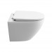 Унитаз подвесной BelBagno Uno-Tor BB5177CH-TOR/SC безободковый, с микролифтом, смыв TORNADO