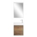 Тумба под раковину BelBagno Kraft Mini KRAFT MINI-500/260-1A-SO-RT-R подвесная, правая Rovere Tabacco