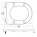 Крышка-сидение BelBagno Tre BB8001SC с микролифтом
