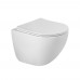 Унитаз подвесной BelBagno Amanda BB051CH-TOR-FC/SC безободковый с микролифтом, смыв TORNADO