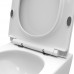 Унитаз подвесной BelBagno Uno-Tor BB5177CH-TOR/SC безободковый, с микролифтом, смыв TORNADO
