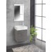 Тумба под раковину BelBagno Kraft Mini KRAFT MINI-500/260-1A-SO-CG-R подвесная, правая Cemento Grigio