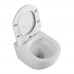 Унитаз подвесной BelBagno Uno 2.0 BB7306CHR/SC безободковый с микролифтом