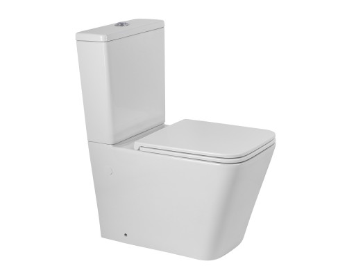 Чаша унитаза BelBagno Ardente-R BB02093CPR/SC безободковый, с микролифтом