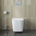 Унитаз подвесной BelBagno Due-Tor BB5171CH-TOR/SC безободковый с микролифтом, смыв TORNADO