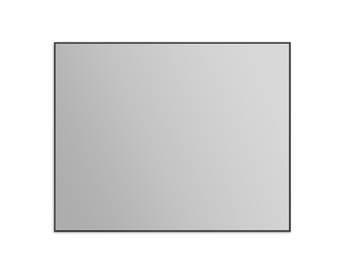 Зеркало BelBagno 1000х800 SPC-AL-1000-800 Nero в алюминиевой раме