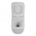 Унитаз подвесной BelBagno Luce BB076CH-TOR/SC безободковый с микролифтом, смыв TORNADO