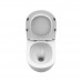 Унитаз подвесной BelBagno Uno-Tor BB5177CH-TOR/SC безободковый, с микролифтом, смыв TORNADO