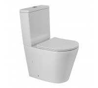 Чаша унитаза BelBagno Flay-Tor BB2149CP-TOR/SC безободковый с микролифтом, смыв TORNADO