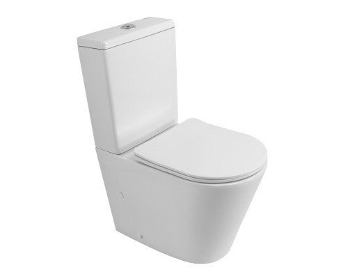 Чаша унитаза BelBagno Flay-R BB2149CPR/SC безободковый с микролифтом