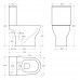 Чаша унитаза BelBagno Lounge BB045CPR/SC безободковый с микролифтом