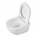 Унитаз подвесной BelBagno Amanda BB051CH-TOR-FC/SC безободковый с микролифтом, смыв TORNADO