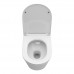 Унитаз подвесной BelBagno Tre-Tor BB5180CH-TOR/SC безободковый с микролифтом, смыв TORNADO