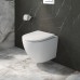 Унитаз подвесной BelBagno Uno-Tor BB5177CH-TOR/SC безободковый, с микролифтом, смыв TORNADO