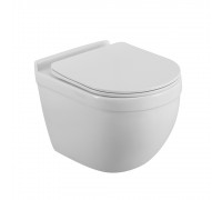 Унитаз подвесной BelBagno Senso-Tor BB017CH-TOR/SC безободковый с микролифтом, смыв TORNADO