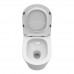 Унитаз подвесной BelBagno Tre-Tor BB5180CH-TOR/SC безободковый с микролифтом, смыв TORNADO