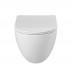 Унитаз подвесной BelBagno Amanda BB051CH-TOR-FC/SC безободковый с микролифтом, смыв TORNADO