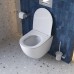 Унитаз подвесной BelBagno Sfera-Tor BB046CH-TOR/SC безободковый с микролифтом, смыв TORNADO