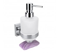 Дозатор для жидкого мыла Bemeta Beta 132109182 с магнитной мыльницей, хром