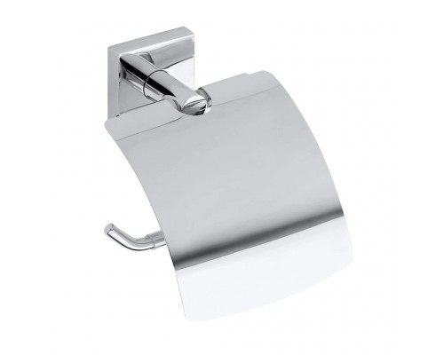 Бумагодержатель Bemeta Beta 132112012 с крышкой, хром