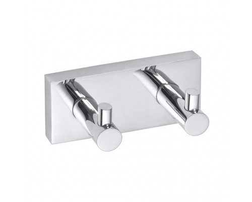 Планка с 2-мя крючками Bemeta Beta 132405202 хром