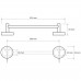Полотенцедержатель Bemeta Omega 104104012 хром