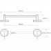 Полотенцедержатель Bemeta Omega 104104022 хром