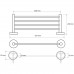 Полка для полотенец Bemeta Omega 104105082 хром