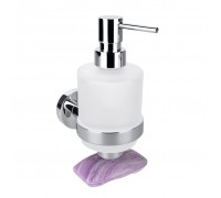 Дозатор для жидкого мыла Bemeta Omega 104109182 с магнитной мыльницей, хром