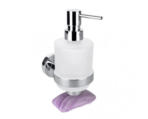 Дозатор для жидкого мыла Bemeta Omega 104109182 с магнитной мыльницей, хром