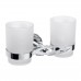Держатель для зубных щеток Bemeta Omega 104110042 со стаканами, хром