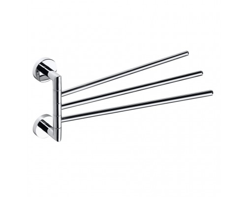 Полотенцедержатель Bemeta Omega 104204112 тройной поворотный, хром