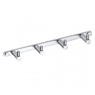 Планка с 4-мя крючками Bemeta Omega 104606102 хром